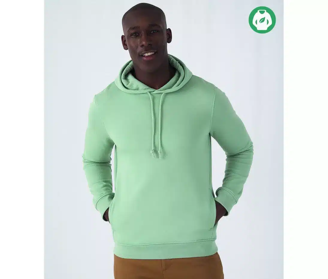 sweat capuche vert