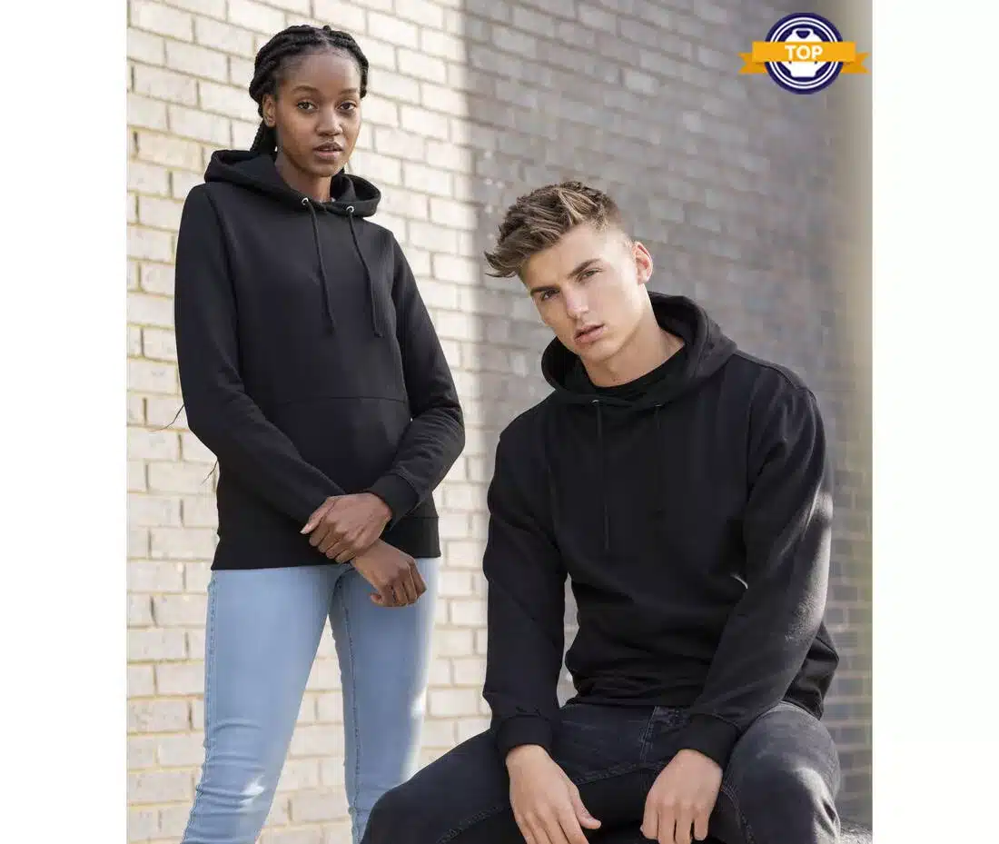 sweat capuche noir