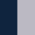 French navy/heather grey