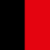 Jet black/fire red